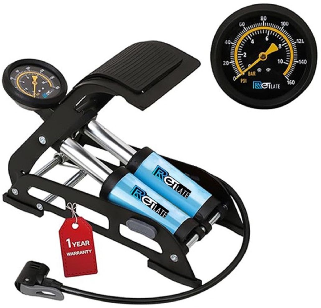 Tyre Air Pump for Car & Bike Car, Motorcycle, Bicycle, Ball, Volleyball Pump, Basketball Pump Pump-image-6