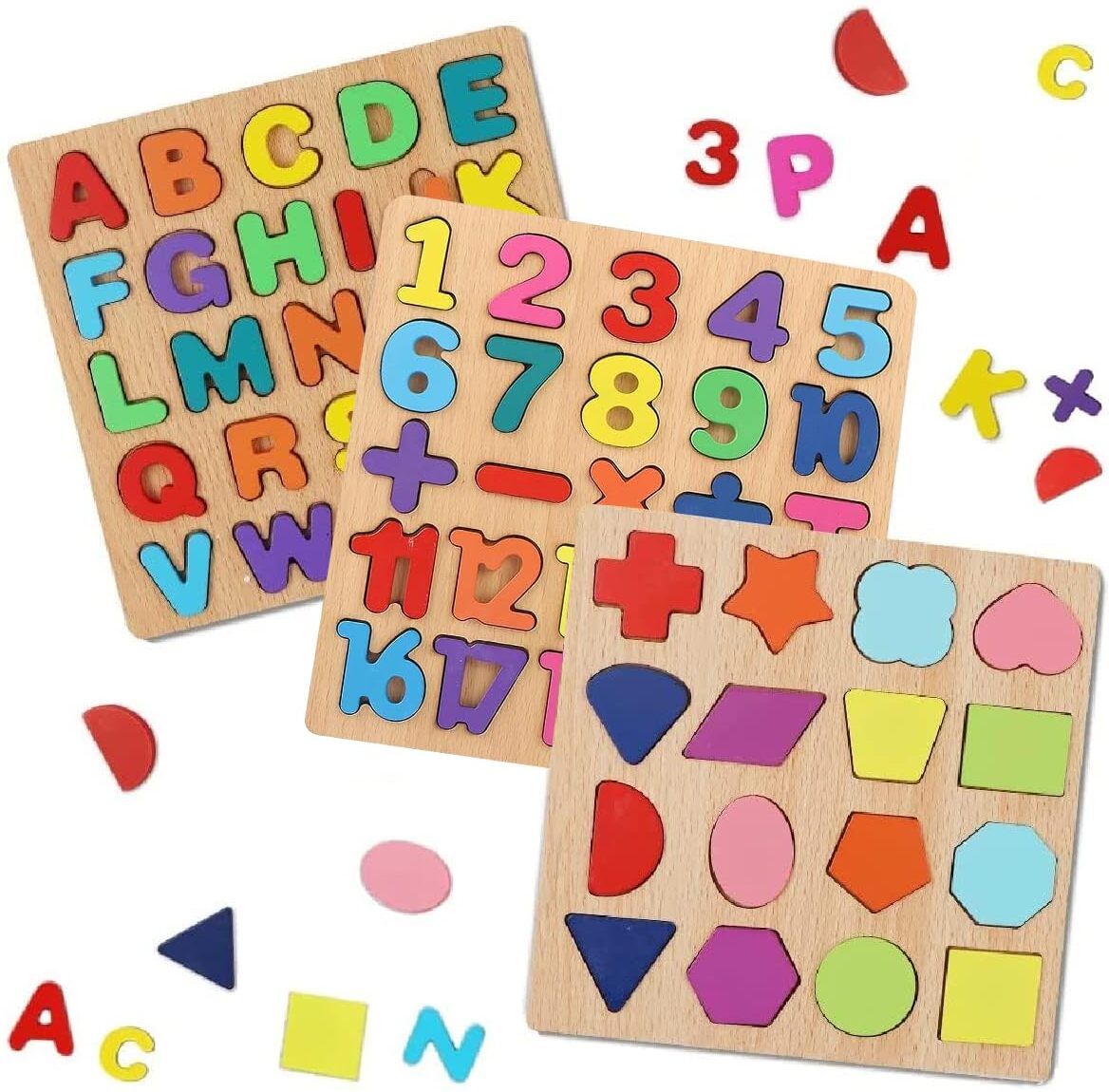 jilox Wooden Learning Educational Game Board for Kids, Puzzle Toys-picture-3