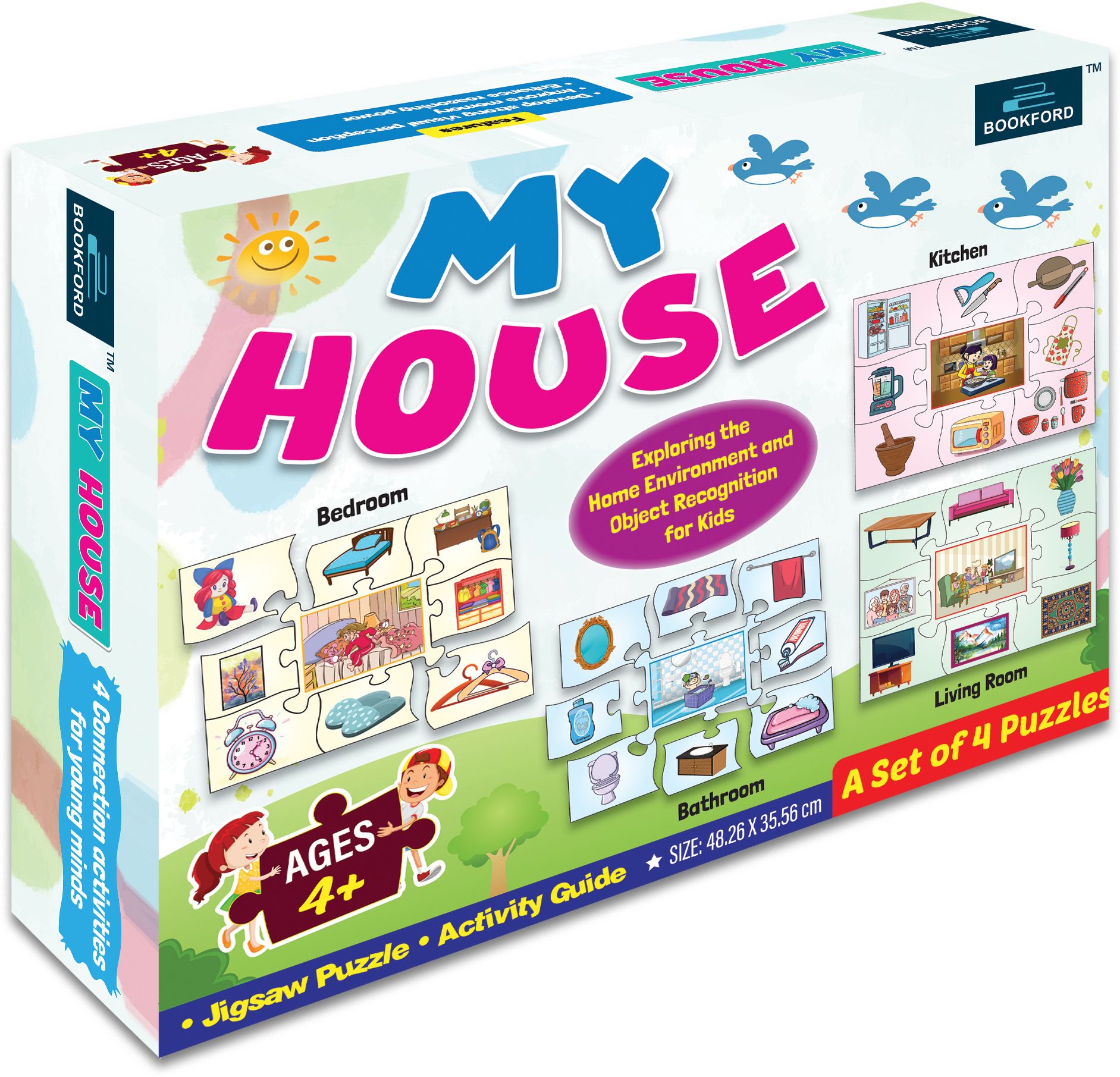 bookford My House Jigsaw Puzzle Game & Fun and Learning-picture-16