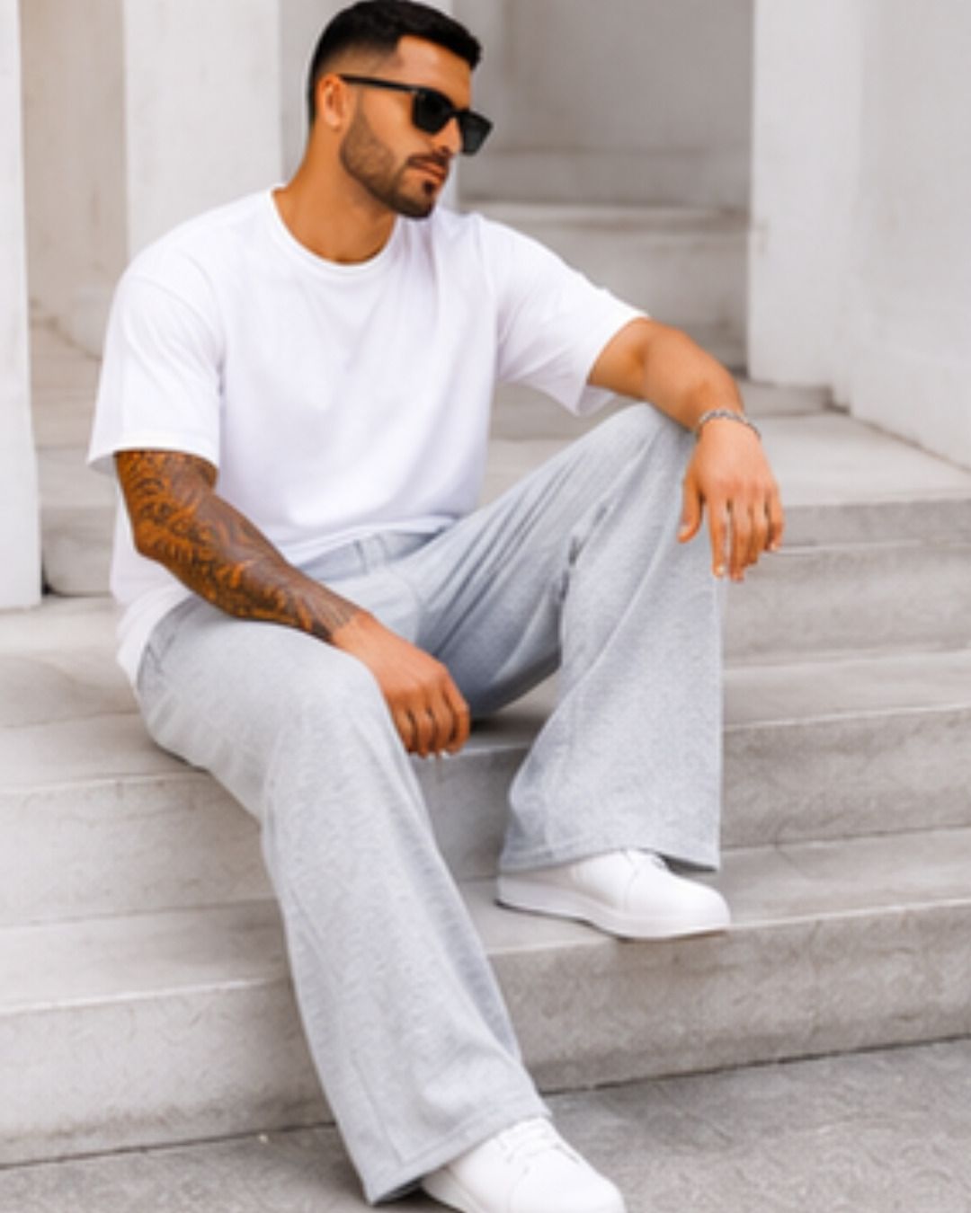 veerbhadra Men's Relaxed Fit Straight-Leg Lounge Lower with Drawstring Waist Men Pyjama-picture-24