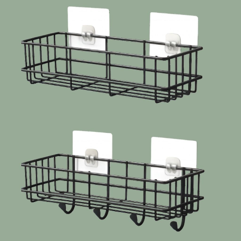 steelhaven Heavy Duty Self Stick Iron Utility Storage Shelf Iron, Steel Wall Shelf-picture-31