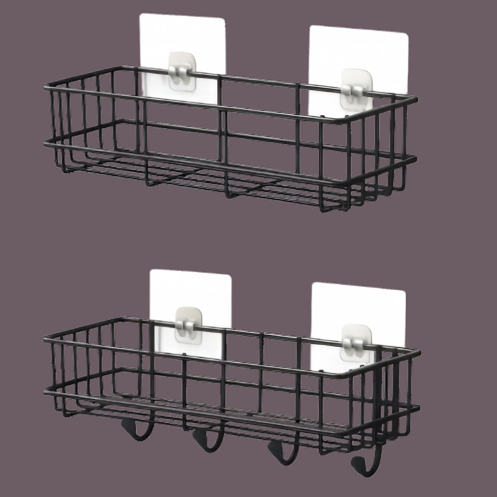 steelhaven Heavy Duty Utility Iron Bathroom Shelf Iron, Steel Wall Shelf-picture-32