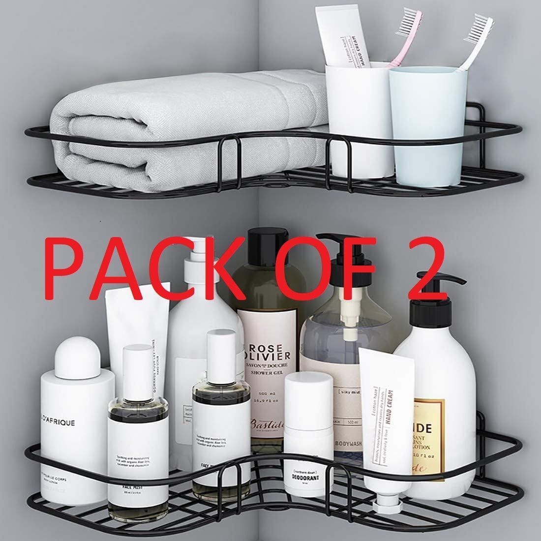 zolento KYS-M Y SIYA CORNER SHELF PACK 2 Iron Wall Shelf-picture-9