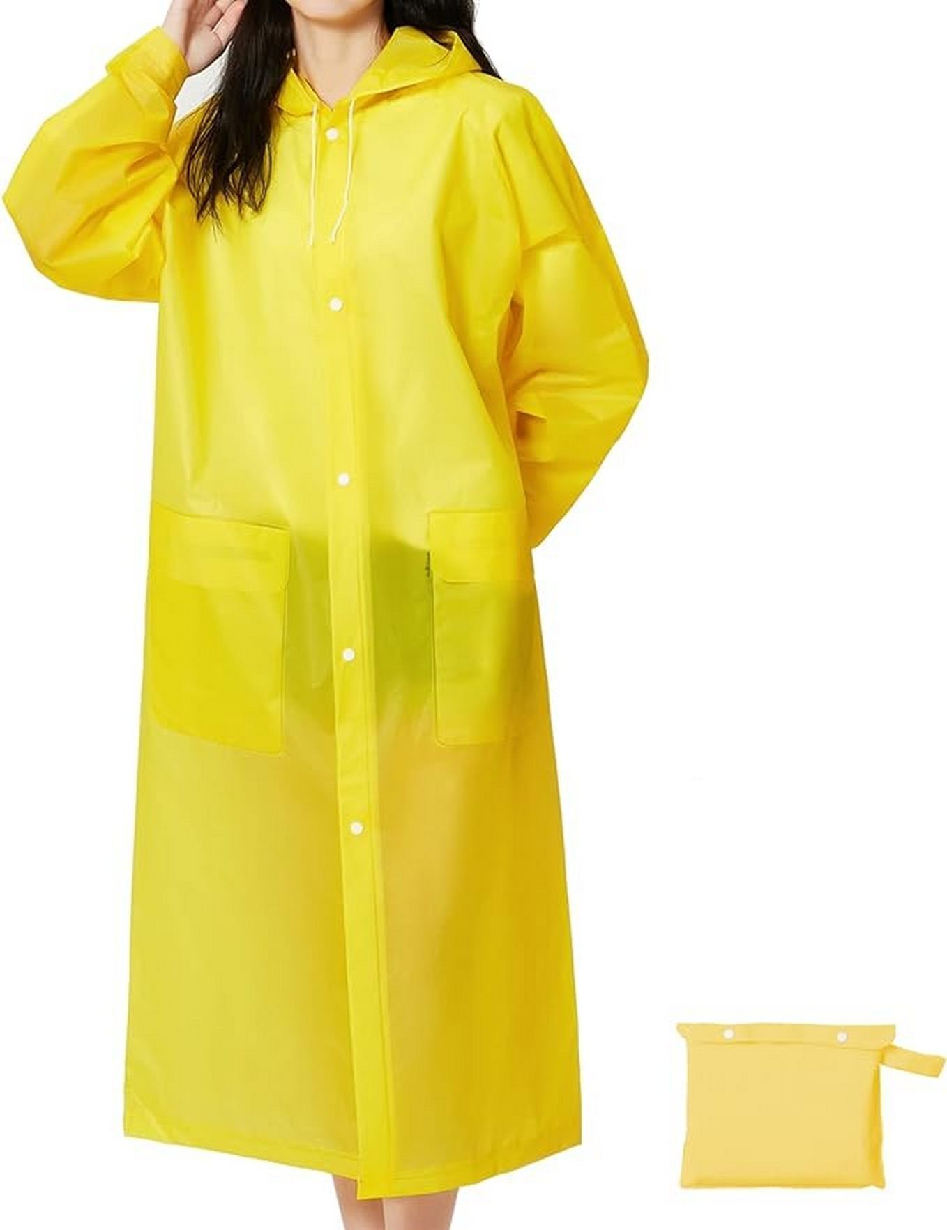 Solid Women Raincoat