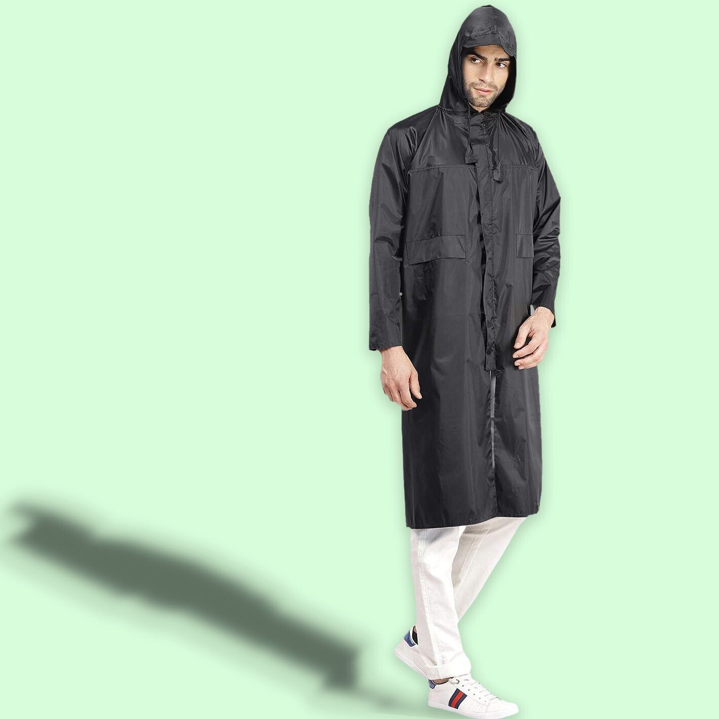 shatviks Solid Women Raincoat-picture-30