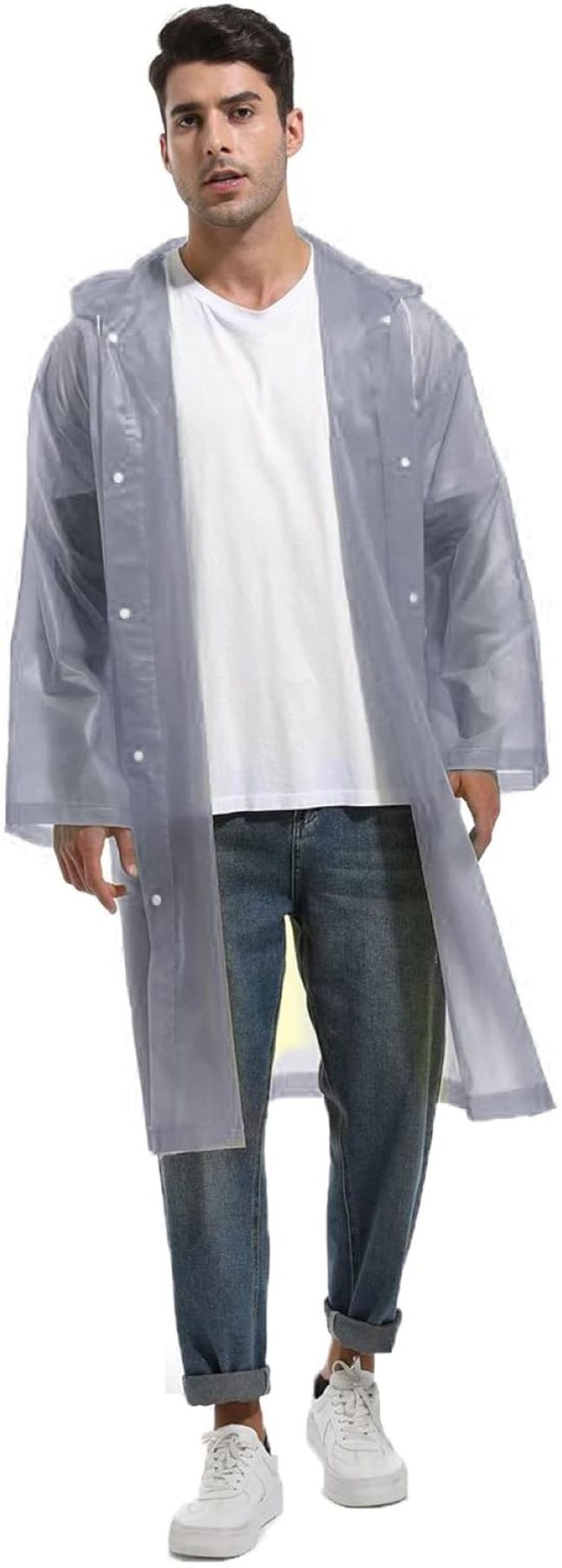 infispace Solid Men Raincoat-picture-20