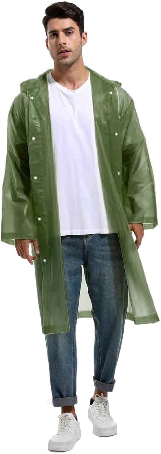 infispace Solid Men Raincoat-picture-13