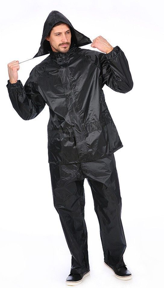 v nimoliya Solid Men Raincoat-picture-3