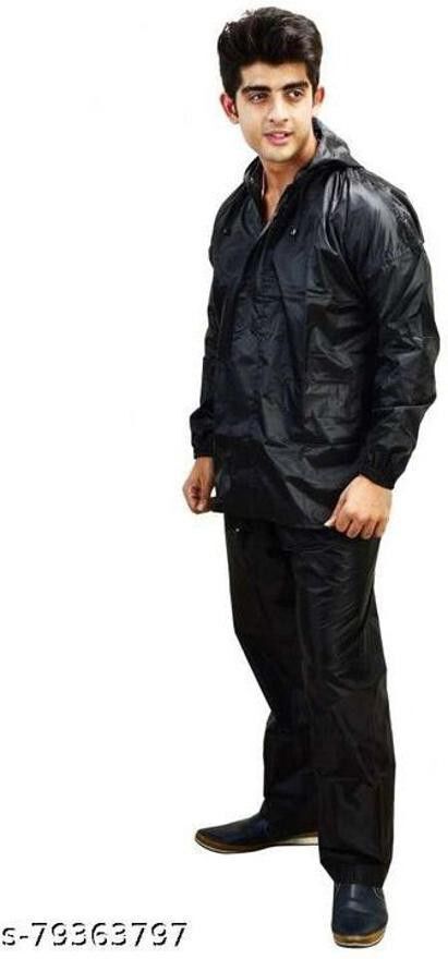 v nimoliya Solid Men Raincoat-picture-30