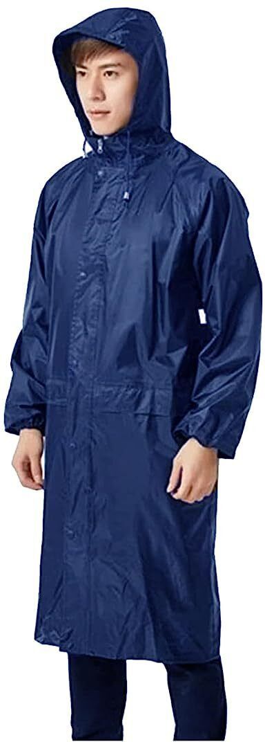 Solid Men Raincoat