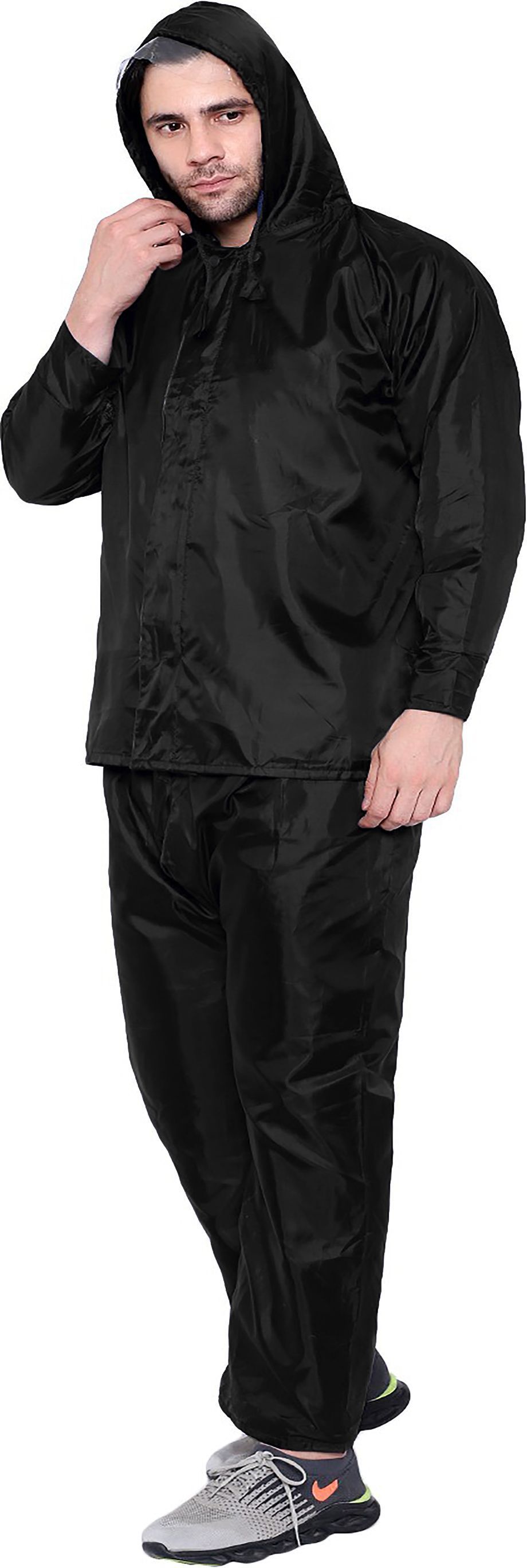v nimoliya Solid Men Raincoat-picture-45