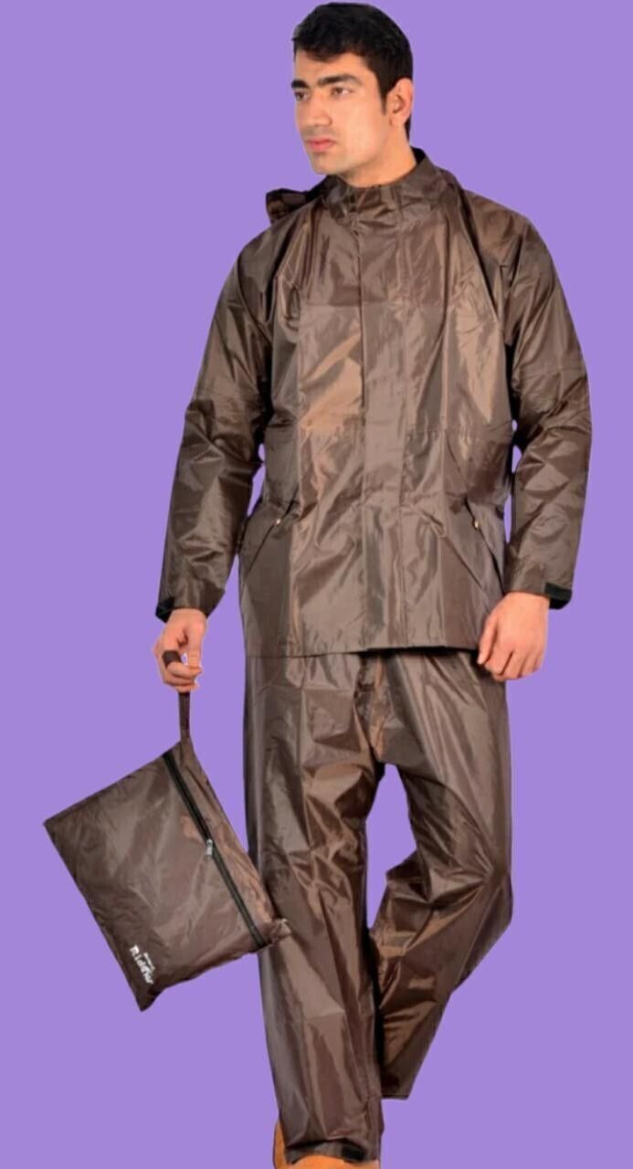 v nimoliya Solid Men Raincoat-picture-13
