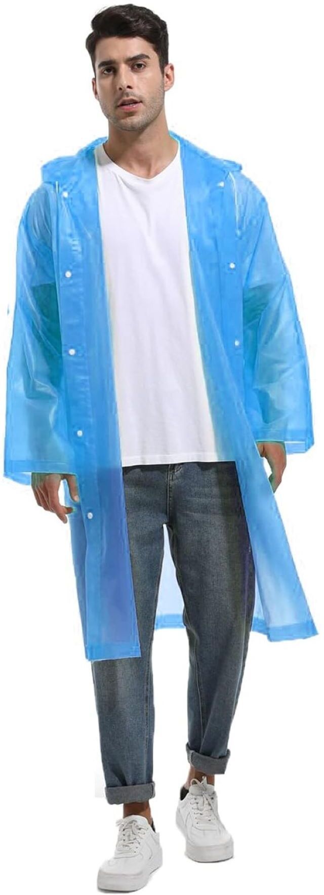 infispace Solid Men Raincoat-picture-18