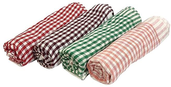 Kitchen Cleaning Cloth Multipurpose Kitchen Towels Cotton Dish Napkin Pack 6 Wet and Dry Cotton Cleaning Cloth-image-21