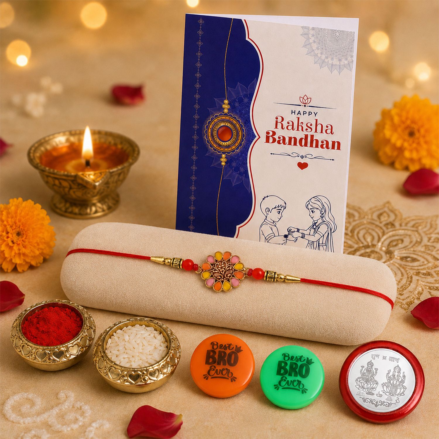 flipkart smartbuy Bhaiya Bhabhi SB_K1_224_B4676(Q2) Assorted Rakhi Set-picture-37