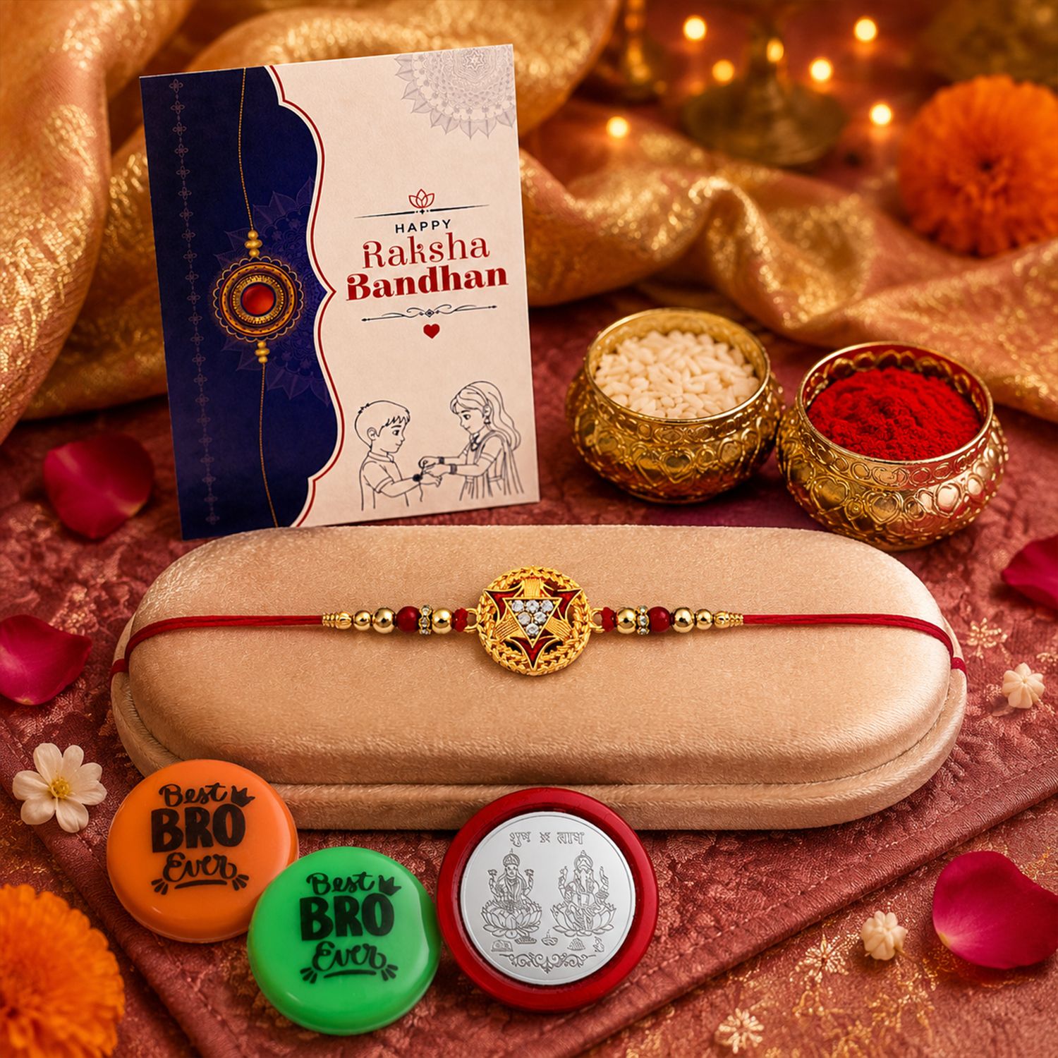 flipkart smartbuy Bhaiya Bhabhi SB_K1_324_B4676(Q2) Assorted Rakhi Set-picture-36