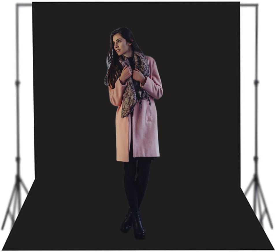 SNOOD 6 X 9ft Black screen Photography Backdrop Background Reflector-picture-16