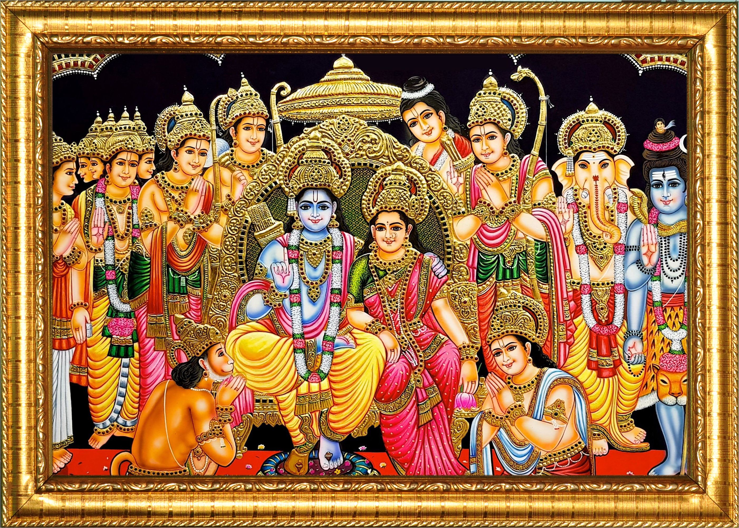 Ram Darbar 29 Goldan0 12 inch Spritual-image-45