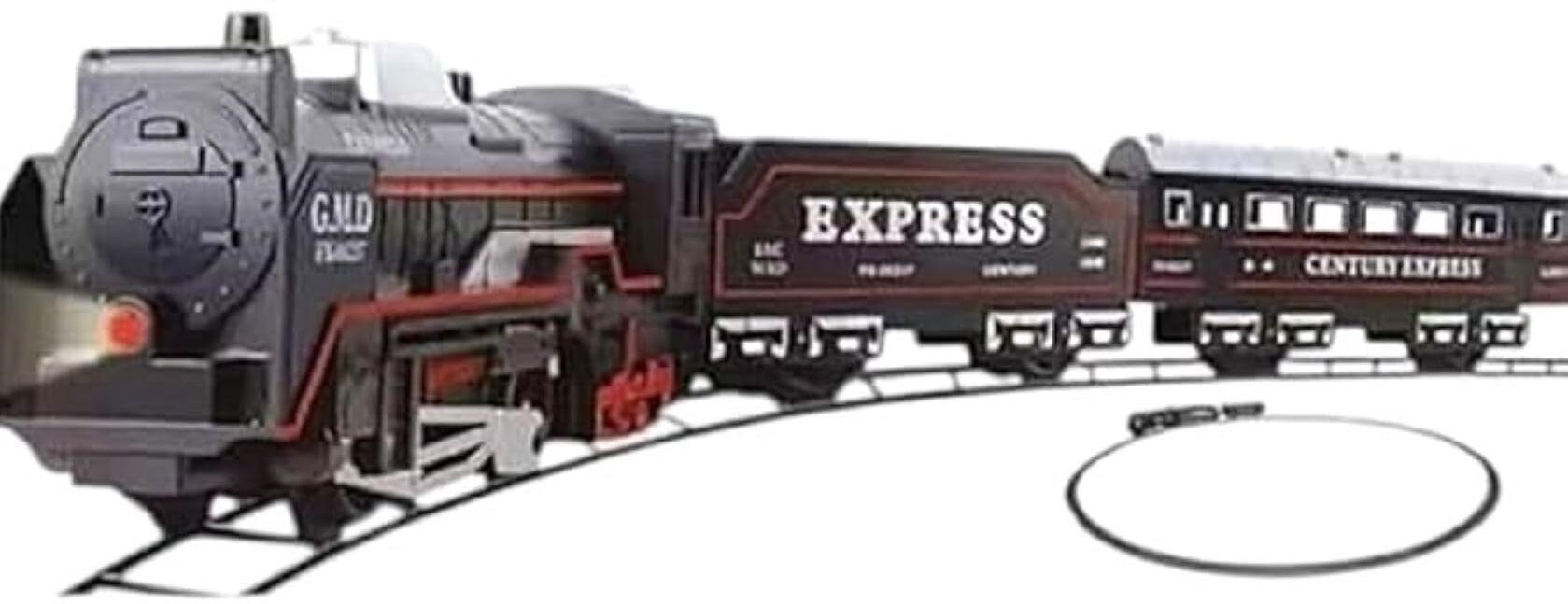 Smoke Train toy set with sound and music (Rail King Small)