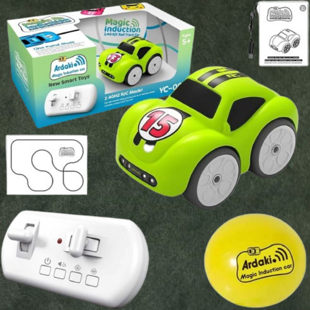 kidsdreams Smart Induction Racing Car with Line Following Track Play-picture-11