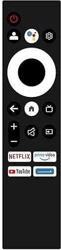 NTMY New-Remote Control No Voice Supported compatible withRM-46JFK216 Motorola, MOTOROLA Envision, Motorola smart tv, motorola google tv, non-voice Remote Controller-picture-46