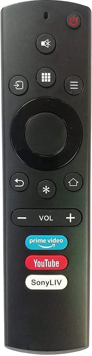 URBAN SELECT Compatible replacement remote for Smart HD LCD LED TV with YouTube Prime Video Function (Without V Compatible Thomson TV Remote Controller-image-14
