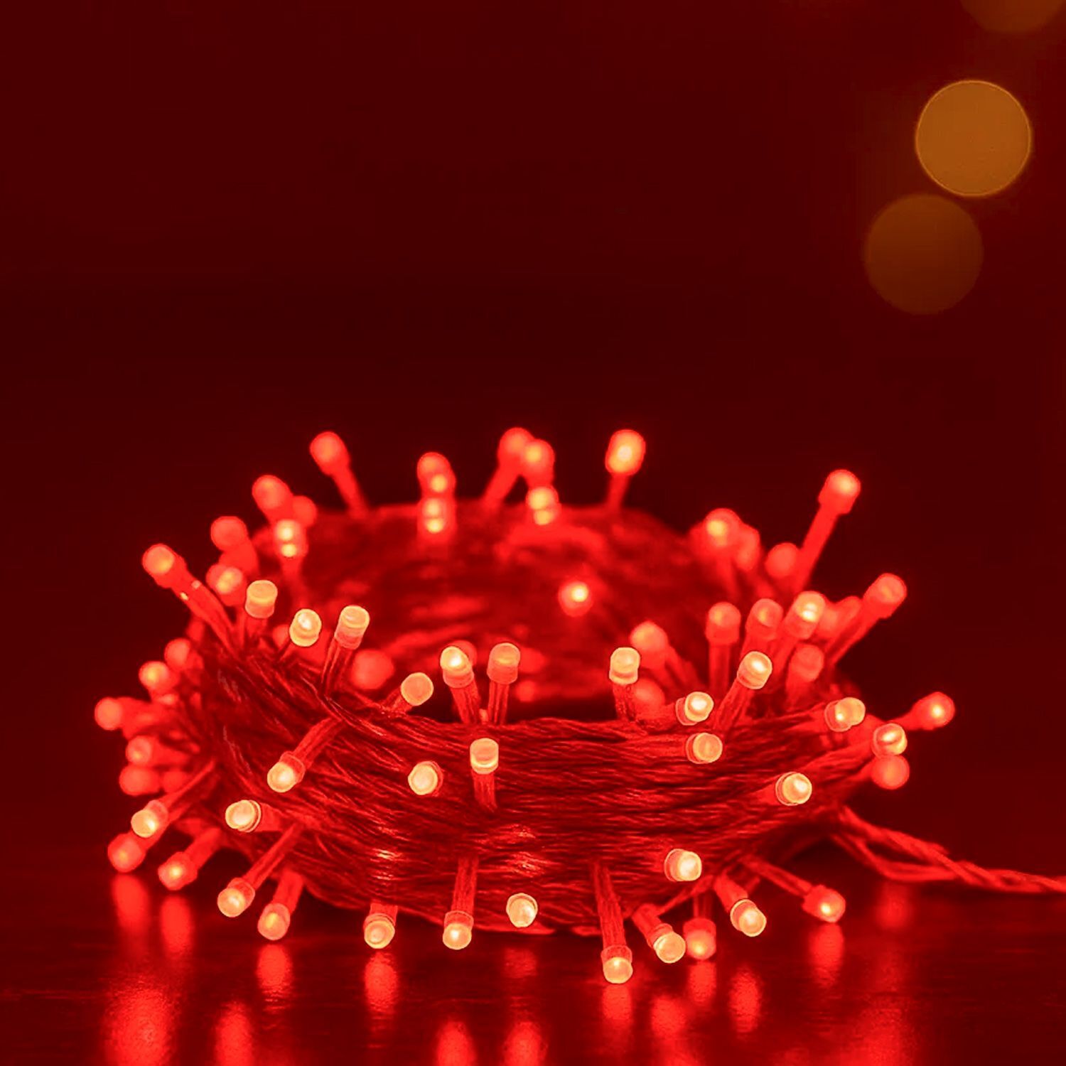 34 LEDs 10 m Red Steady String Rice Lights-image-18