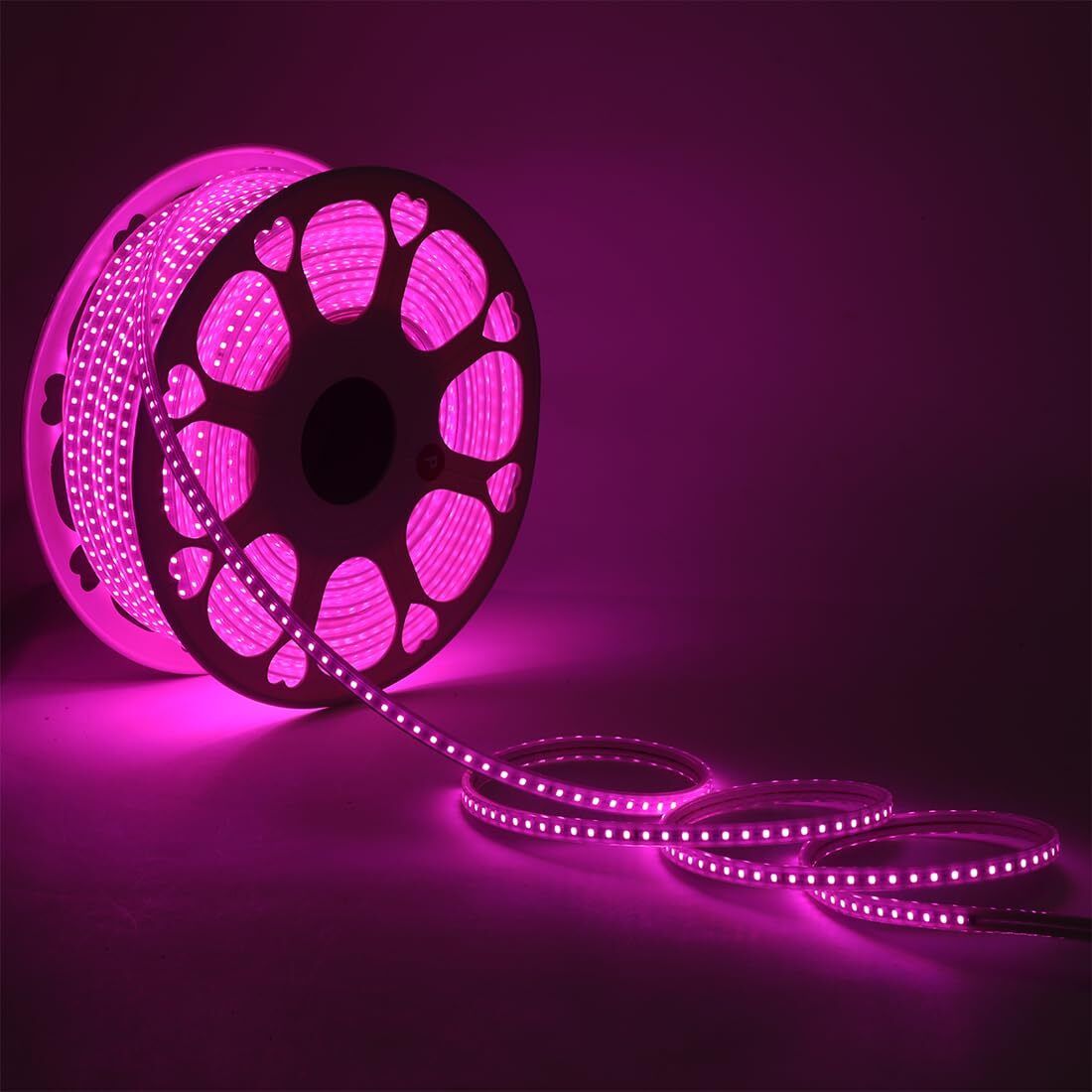 4200 LEDs 30 m Pink Steady String Rice Lights-image-37