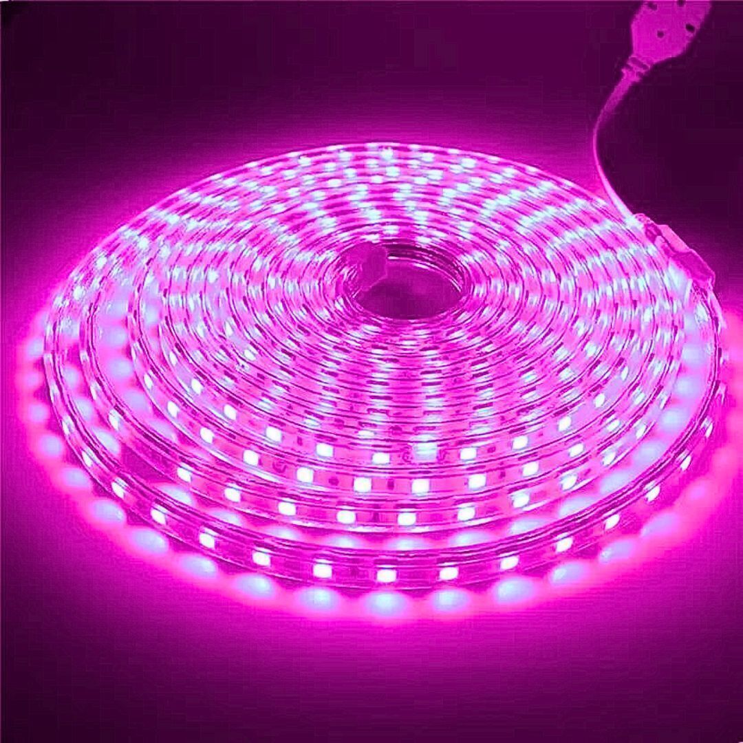 h decor 1200 LEDs 10 m Pink Steady Strip Rice Lights-picture-1