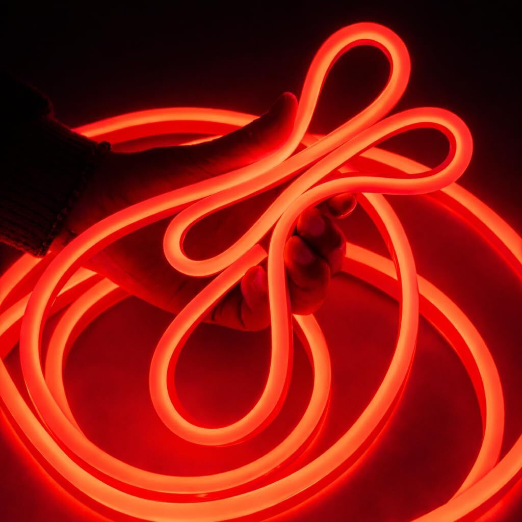 600 LEDs 5 m Red Steady Strip Rice Lights-image-27