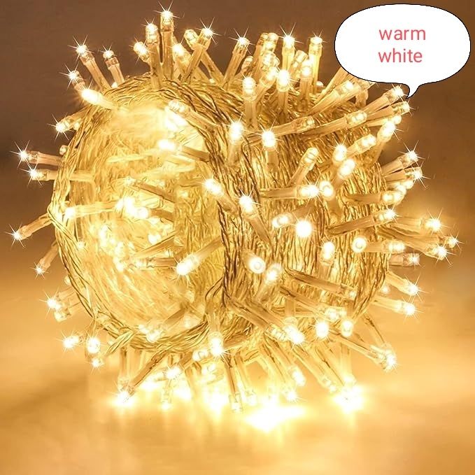 daiconstar 40 LEDs 15 m Yellow, White Steady String Rice Lights-picture-20