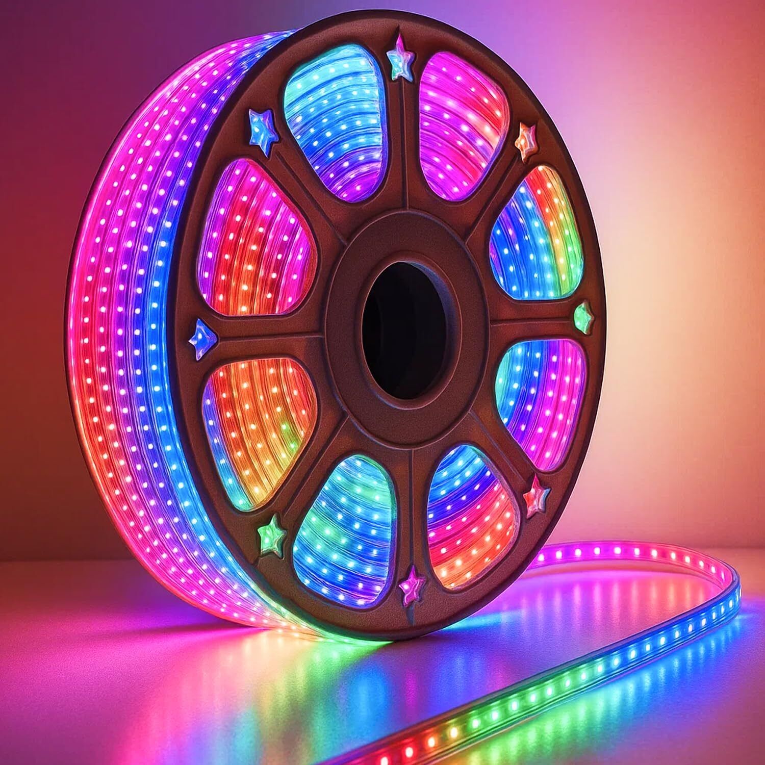 cirama 1 LEDs 8 m Multicolor Color Changing Strip Rice Lights-picture-30