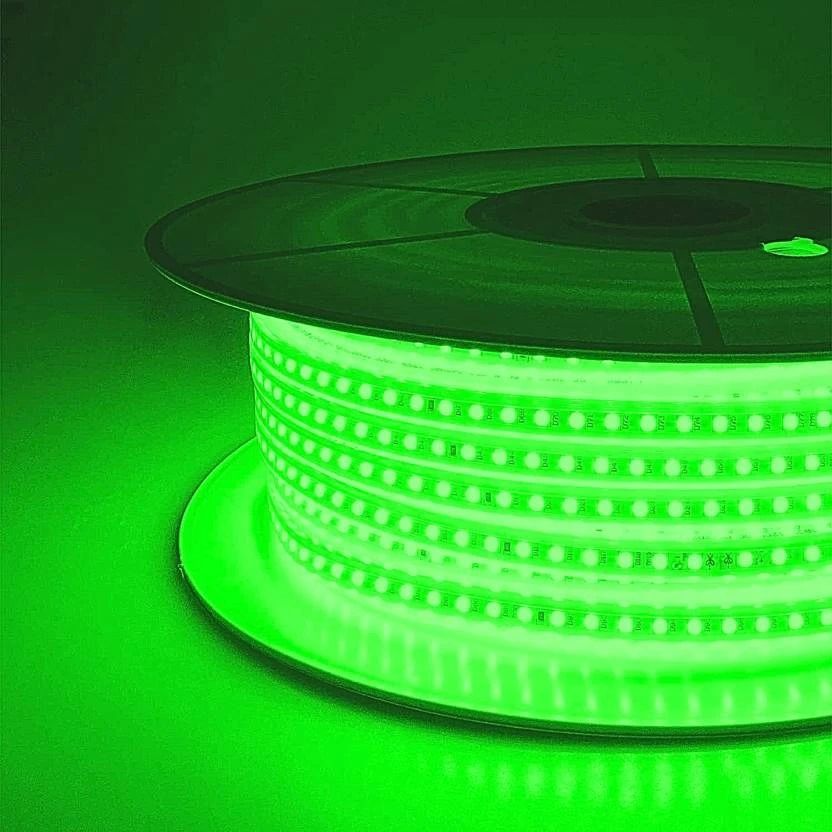 1200 LEDs 5 m Green Steady Strip Rice Lights