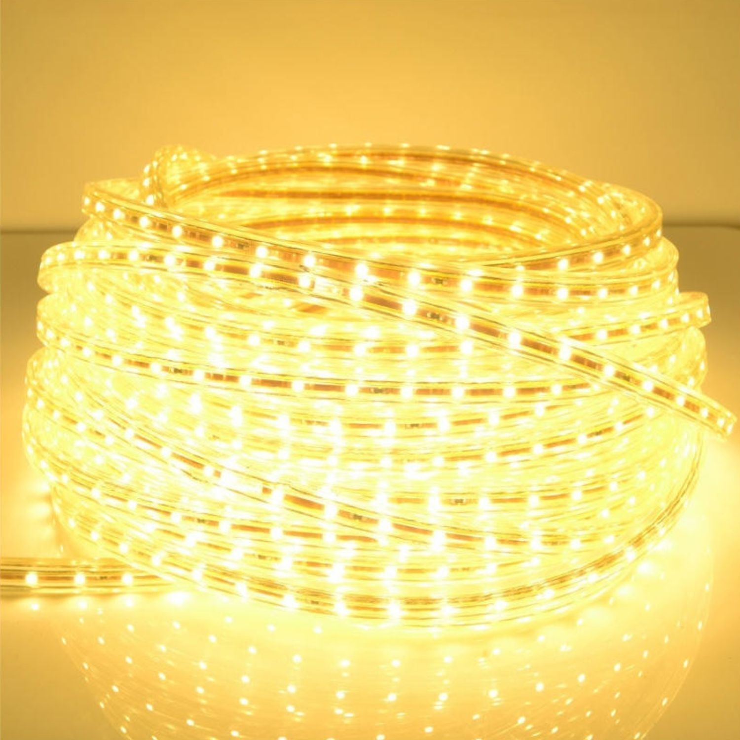 1300 LEDs 5 m Yellow Steady Strip Rice Lights-image-4