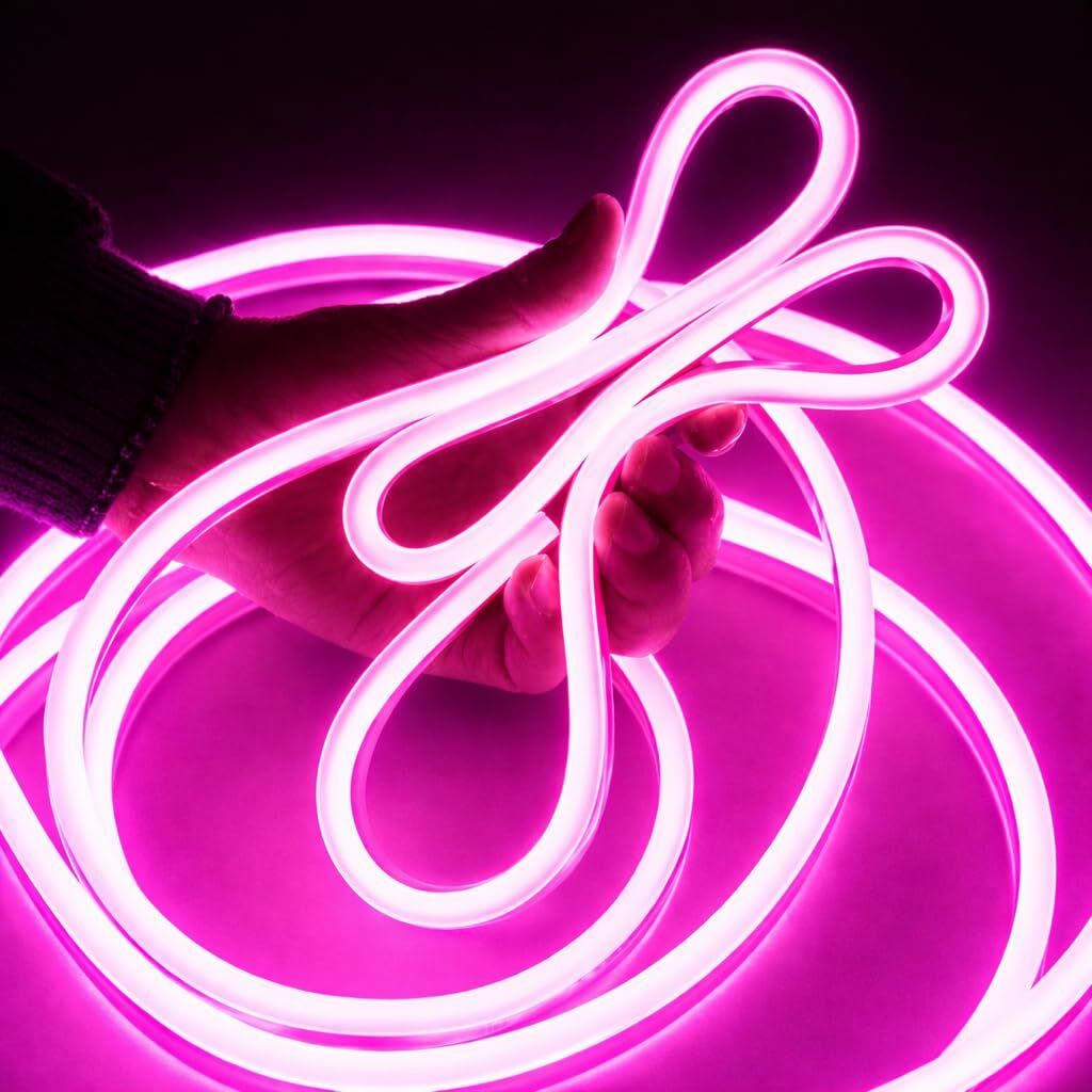 rayvix 600 LEDs 5 m Pink Steady Strip Rice Lights-picture-39