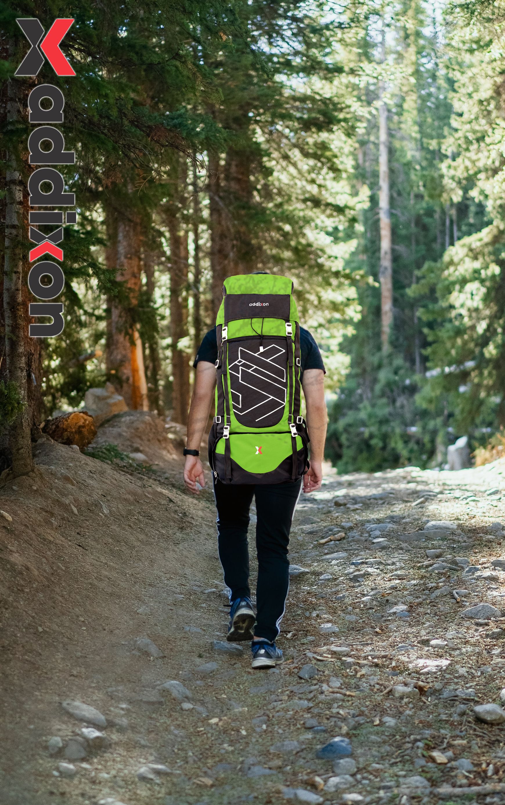 TRAVEL HIKING RUCKSACK BACKPACK WITH 1 YEAR WARRANTY FOR ADVENTURES & TREKS