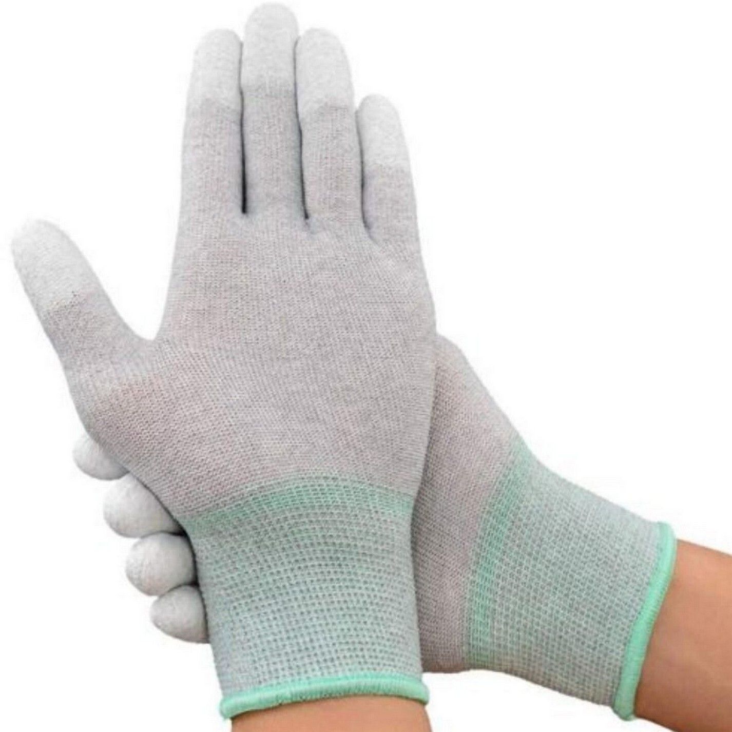 Safe PU Finger Coated Hand Gloves for All Type PCB Assembly/Repairing Work K2 Climbing Gloves