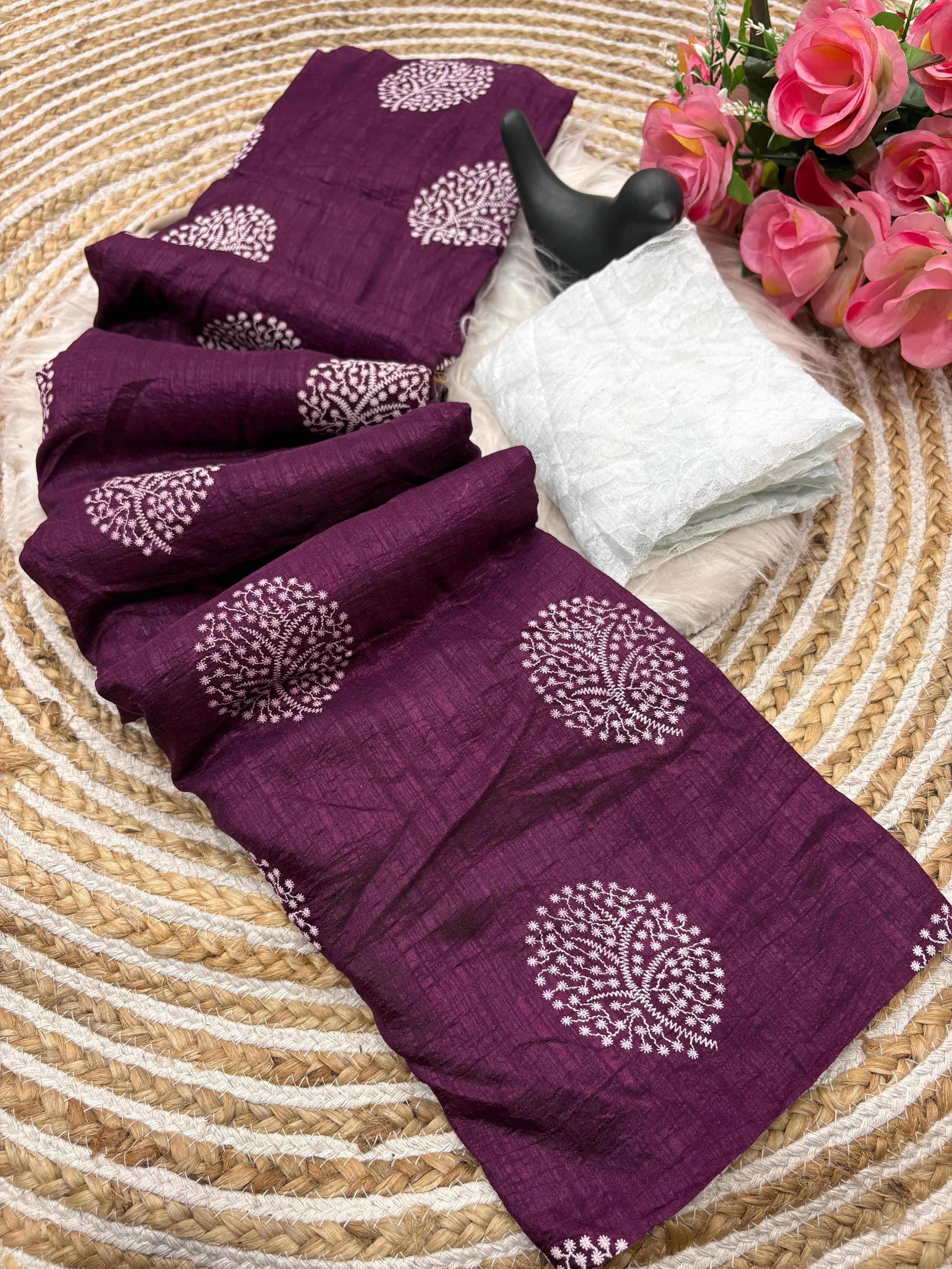 sadika Printed Daily Wear Silk Blend Saree-picture-10