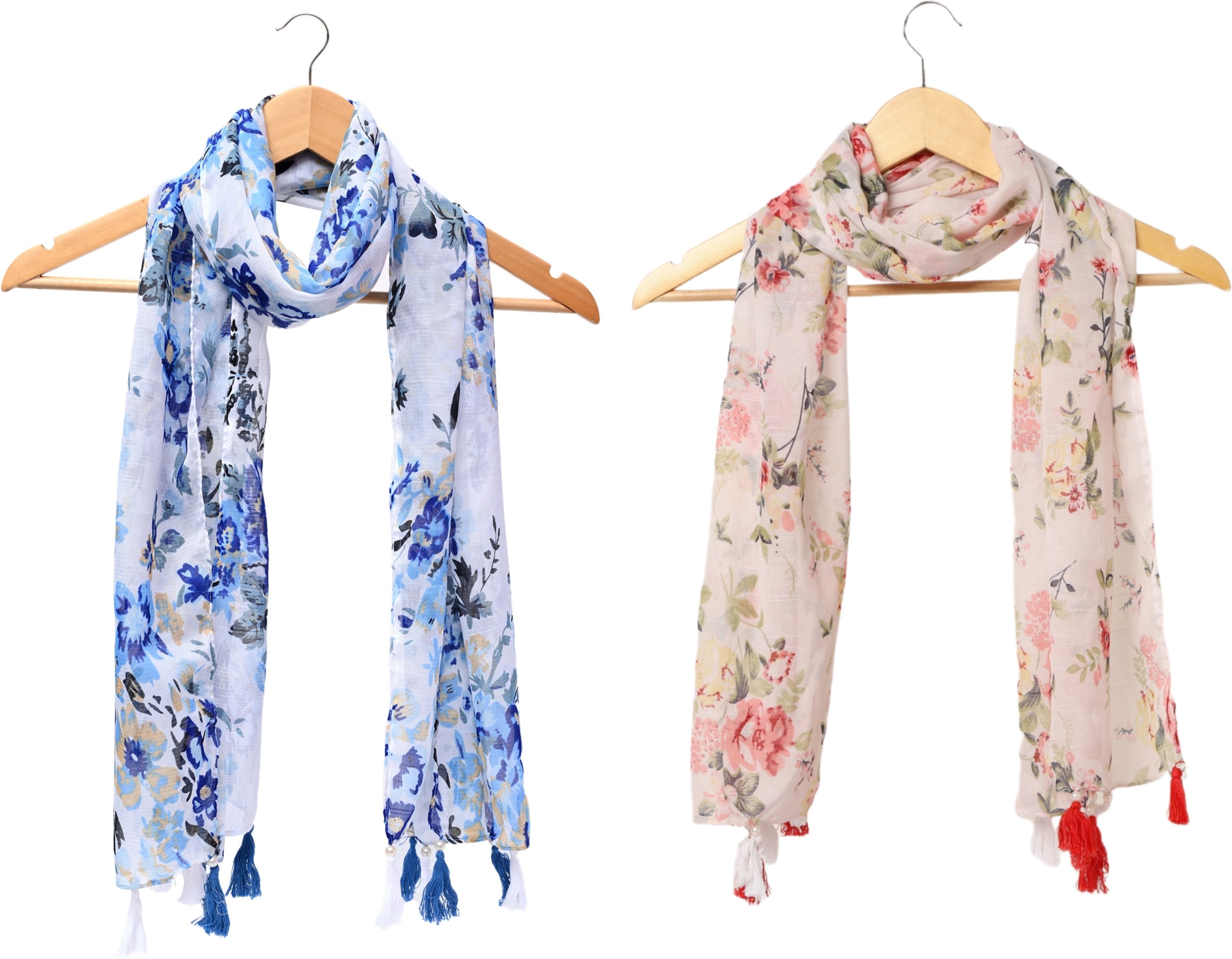 riddle needle Printed Chiffon Women Multicolor Scarf, Stole, Fancy Scarf-picture-18