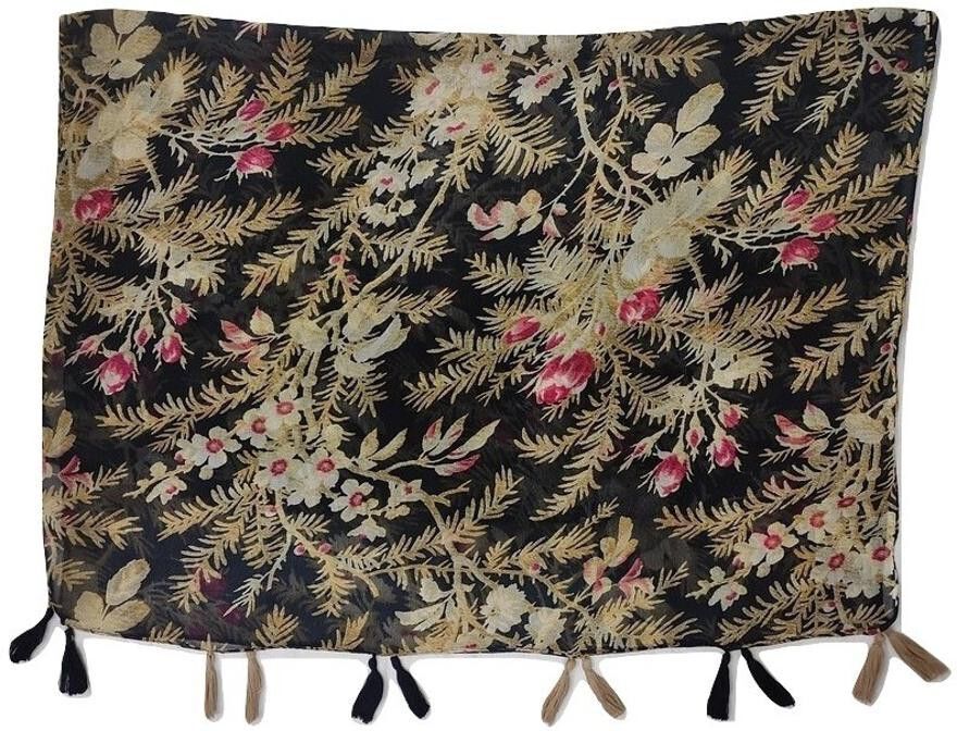 Printed Chiffon Women Multicolor Scarf, Stole, Fancy Scarf-image-27