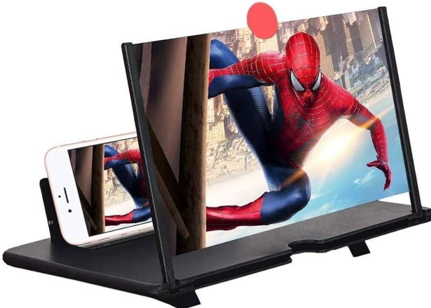 Gribbtor 12 inch most selling 3 times 3D magnifier fresnel mirror HD Screen Expander Phone