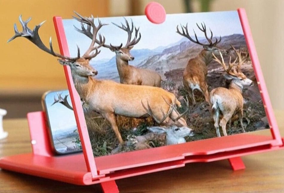 Gribbtor 10 inch most selling 3 times 3D magnifier fresnel mirror HD Screen Expander Phone