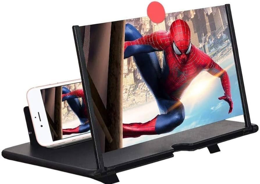 Gribbtor 12 inch most selling 3 times 3D magnifier fresnel mirror HD Screen Expander Phone