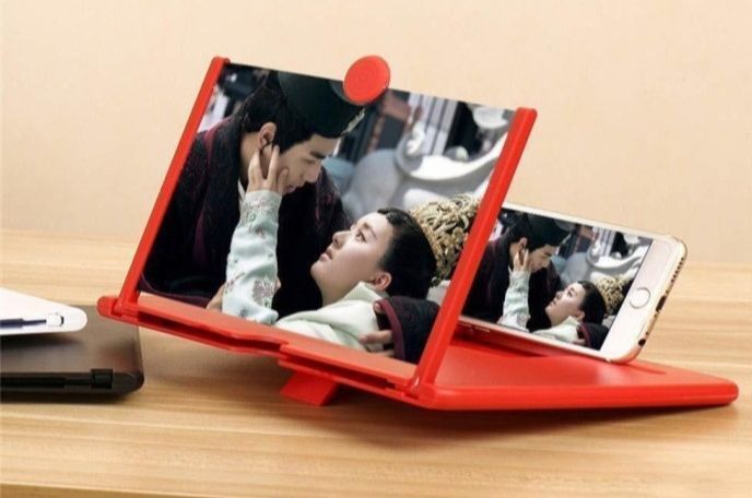 ROYALEXPORTT 12 inch most selling 3 times 3D magnifier fresnel mirror HD Screen Expander Phone-image-20