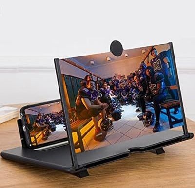 Gribbtor 12 inch most selling 3 times 3D magnifier fresnel mirror HD Screen Expander Phone