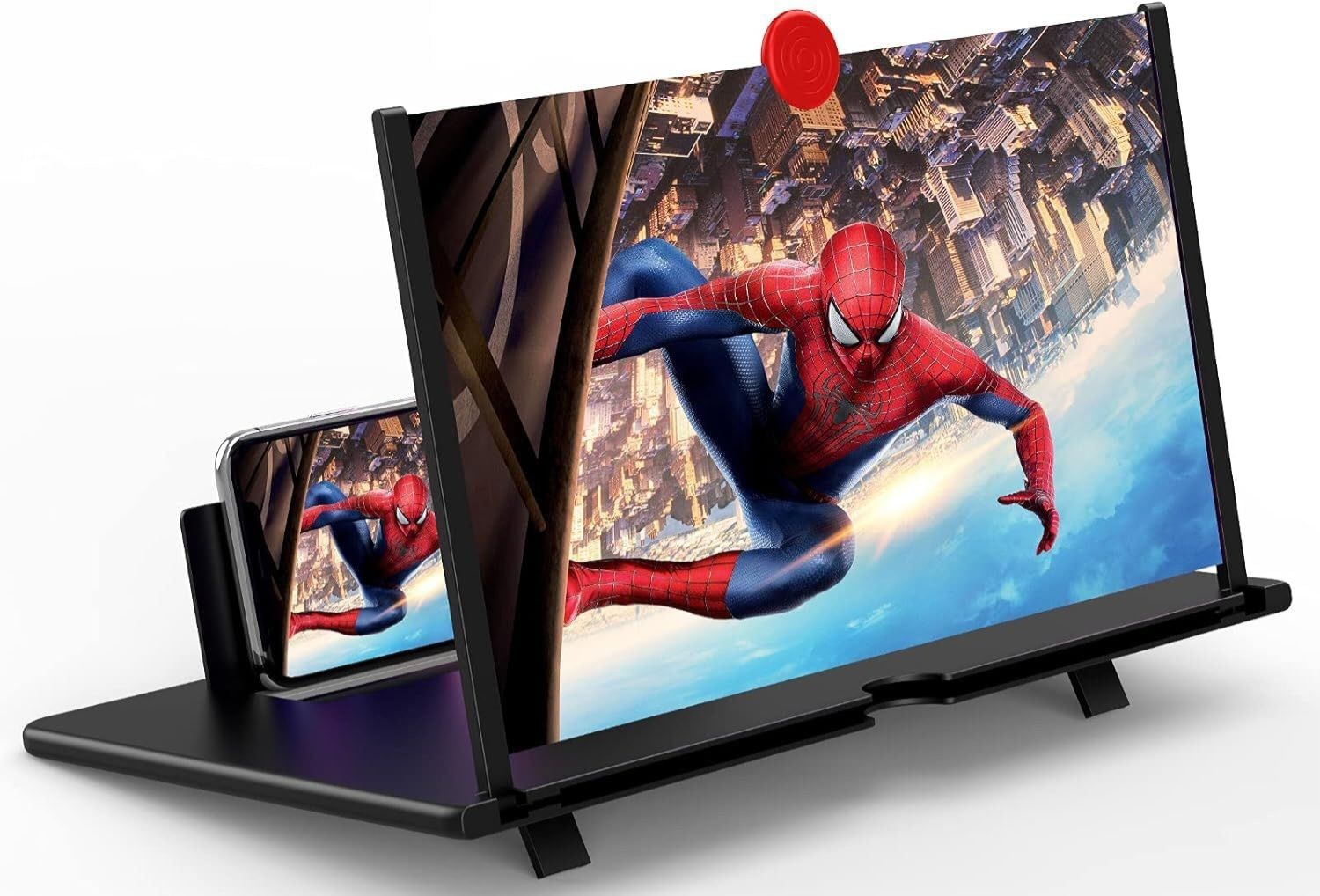 Gribbtor 10 inch most selling 3 times 3D magnifier fresnel mirror HD Screen Expander Phone