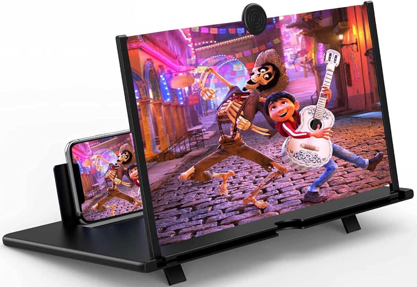 Gribbtor 10 inch most selling 3 times 3D magnifier fresnel mirror HD Screen Expander Phone