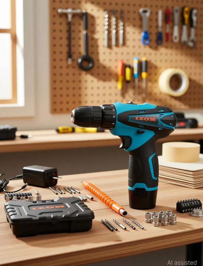 czech Professional Impact Drill RTU13 Combination Screwdriver Set-picture-15