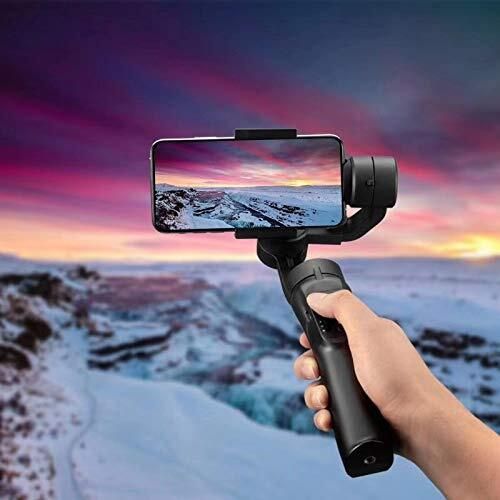IMMUTABLE 3-Axis Smartphone Gimbal Stabilizer with AI Face Tracking GV17 3 Axis Gimbal for Mobile-image-26