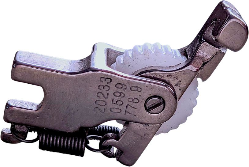 queed T168 Teflon Metal Roller Zipper Presser Foot-499 Pressure foot with High Shank-picture-40